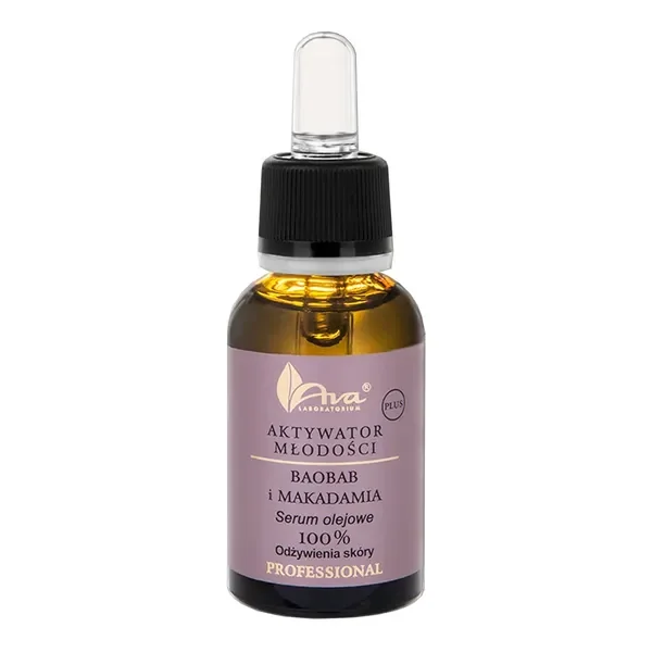 AVA Aktywator Młodości Plus Serum Olejowe Baobab i Makadamia 30ml - AVA