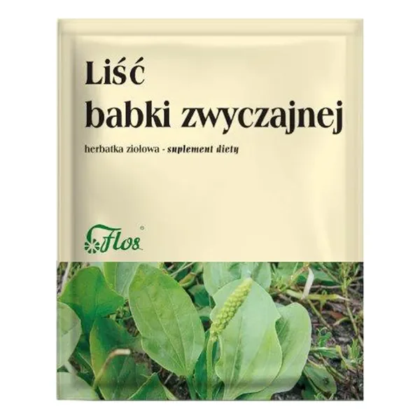 Babka zwyczajna liść 50g [Flos] - Flos