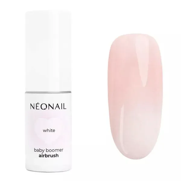 Baby Boomer Airbrush White pyłek do paznokci 5g [NeoNail] - NeoNail