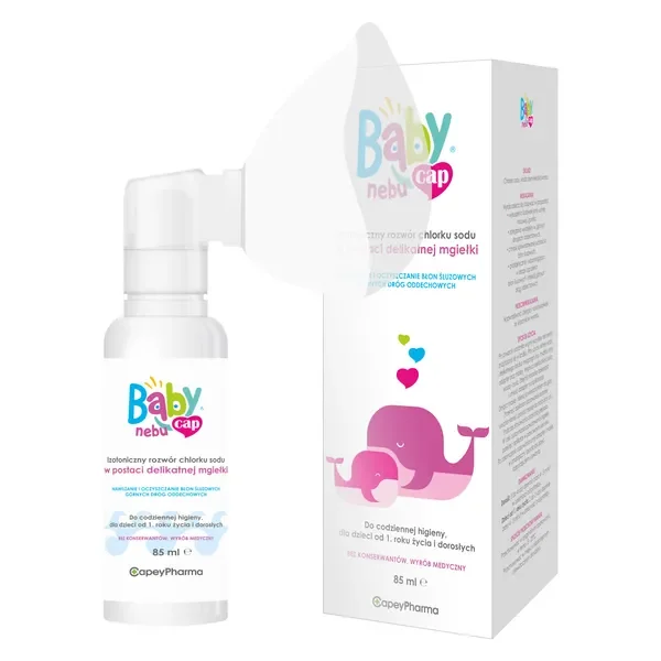 Babynebucap roztwór izotoniczny w postaci mgiełki 85 ml [JAGO-PRO] - JAGO-PRO