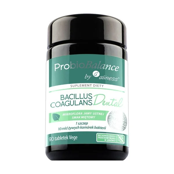 Bacillus Coagulans SNZ 1969 10 miliardów CFU 90 tabletek [Aliness] - Aliness Health'N'Beauty