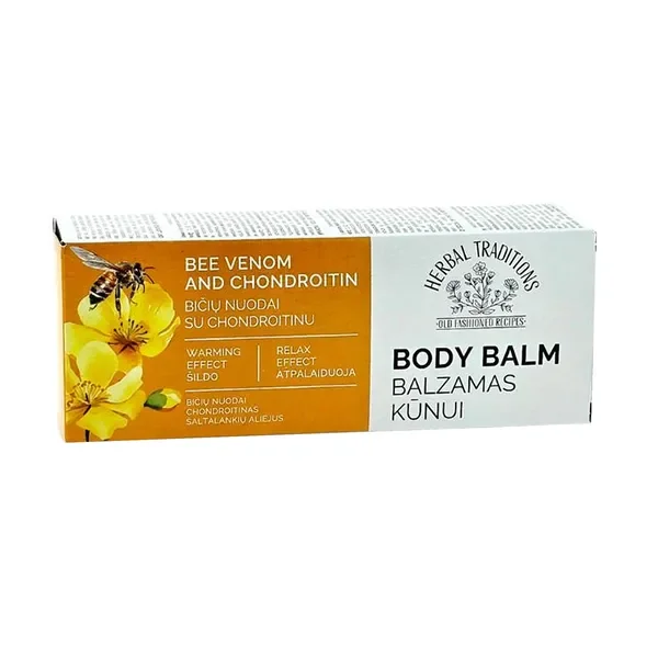 Balsam do ciała Jad pszczeli z chondroityną 75 ml [Herbal Traditions] - Herbal Traditions