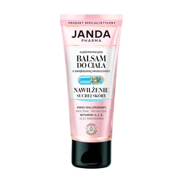 Balsam suplementacyjny do ciała nawilżenie 200ml [Janda] - Janda
