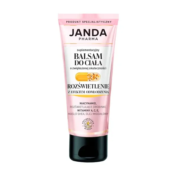 Balsam suplementacyjny do ciała rozświetlenie 200ml [Janda] - Janda