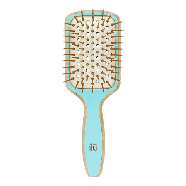 Bambusowa szczotka do włosów Ocean Breeze 1 szt. [Ilū] - Ilū