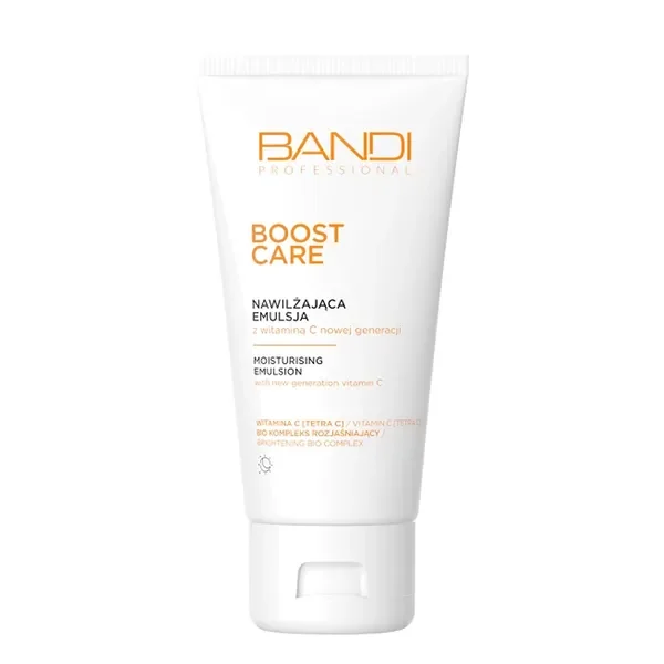 Bandi Boost Care nawilżająca emulsja z witaminą C nowej generacji 50 ml [Bandi Professional] - Bandi Professional