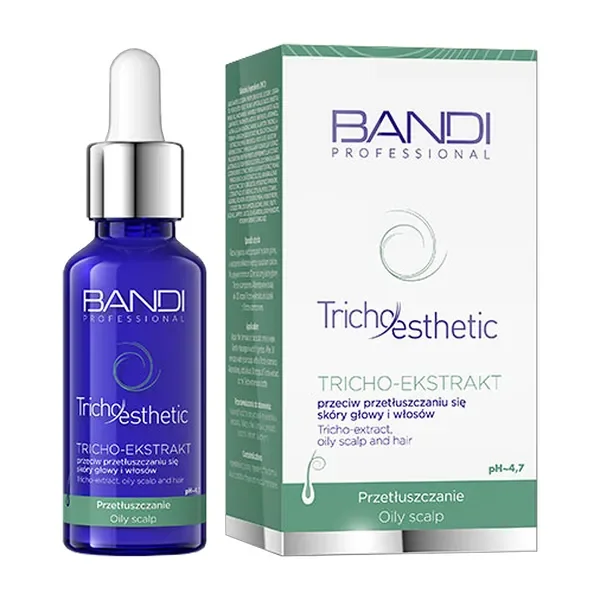 Bandi Tricho-Esthetic ekstrakt przeciw przetłuszczaniu się skóry głowy i włosów 30ml [Bandi Professional] - Bandi Professional