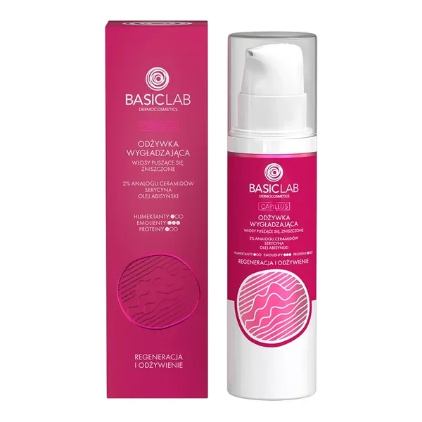 BasicLab Capillus wygładzająca odżywka do włosów puszących się 250ml [BasicLab] - BasicLab