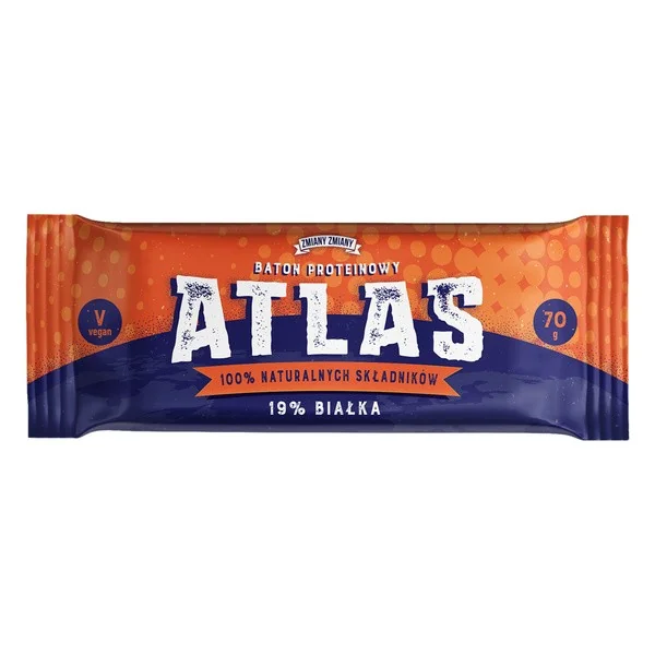 Baton proteinowy Atlas 70g [Zmiany Zmiany] - Zmiany Zmiany