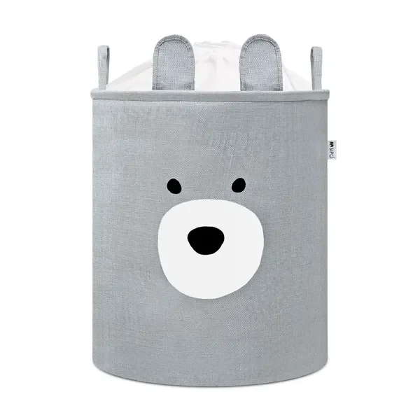 Bawełniany kosz na zabawki XXL Miś [Sipo] - Sipo