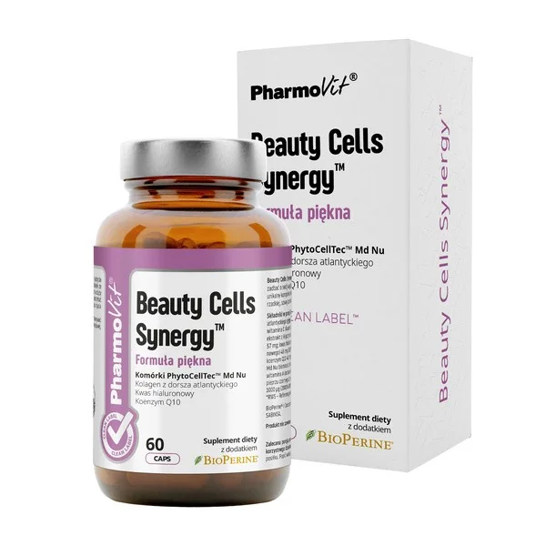 Beauty Cells Synergy Formuła piękna 60 kapsułek [Pharmovit] - Pharmovit