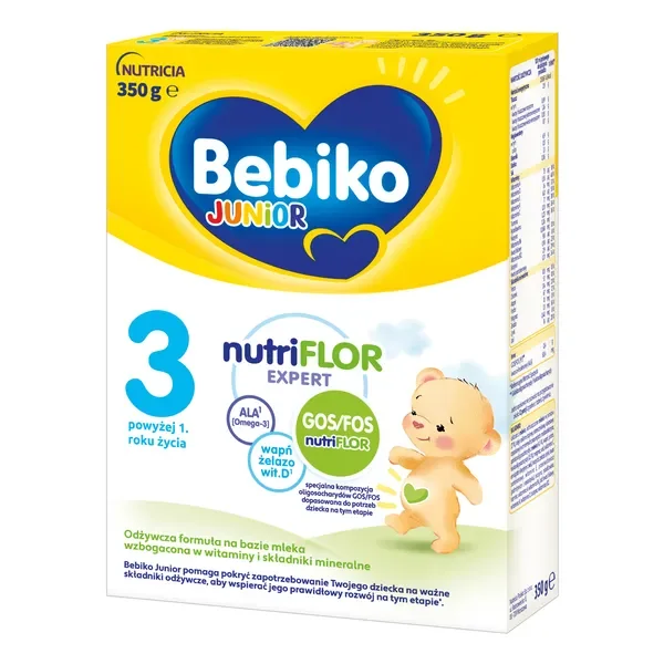 Bebiko Junior 3 NUTRIflor Expert mleko modyfikowane 350g [Bebiko] - Bebiko