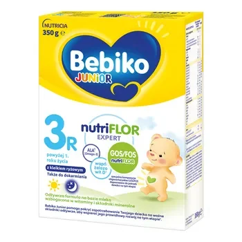 Bebiko Junior 3R NUTRIflor Expert mleko modyfikowane z kleikiem ryżowym 350g [NUTRICIA] - NUTRICIA