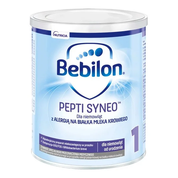 Bebilon Pepti Syneo 1 żywność specjalnego przeznaczenia medycznego dla niemowląt 400g [Bebilon] - Bebilon