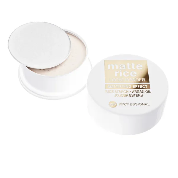 Bell Professional Matte Rice Loose Powder 001 sypki puder matujący 6g - Bell Professional