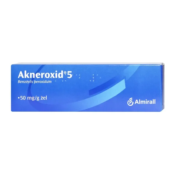 Benzoilu nadtlenek 5% żel 50g [Akneroxid] - Akneroxid