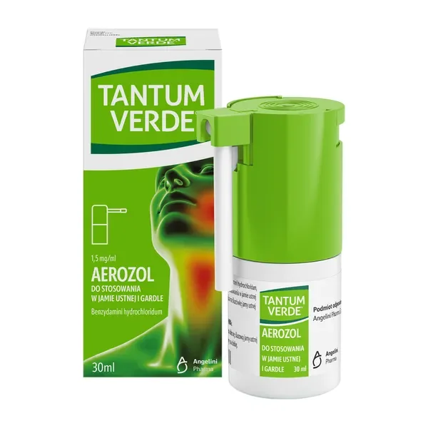 Benzydamina 1,5 mg/ml 30 ml [Tantum Verde] - Tantum Verde