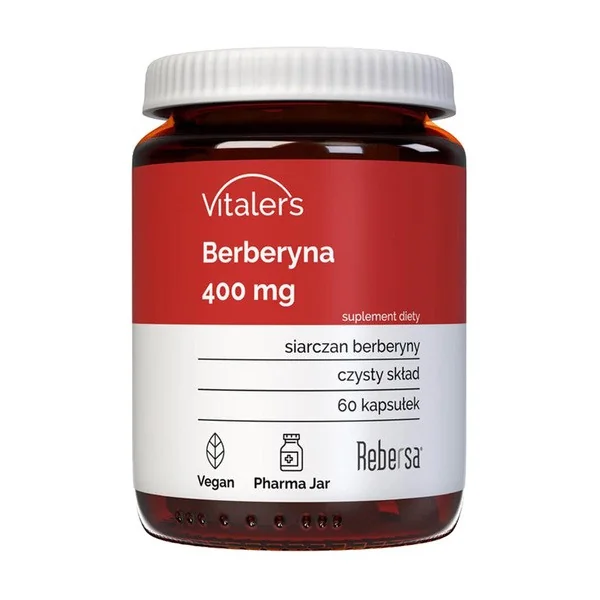 Berberyna 400 mg 60 kapsułek [Vitaler's] - Vitaler's
