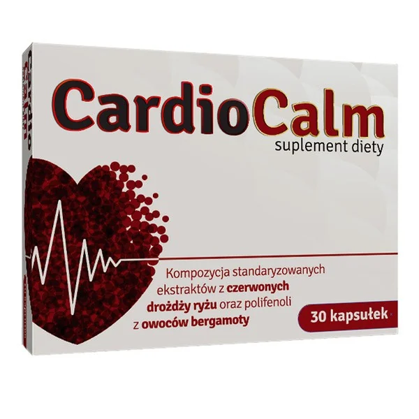 Bergamota + Czerwony ryż + Witaminy B 30 kapsułek [Alg Pharma] - Alg Pharma