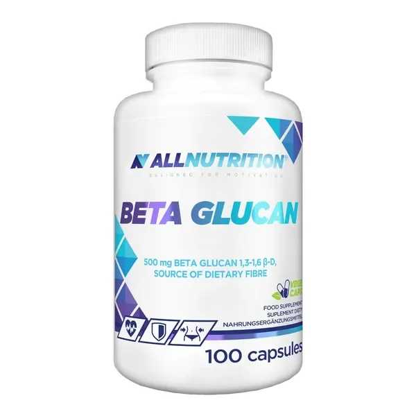 Beta-glukan 500 mg 100 kapsułek [ALLNUTRITION] - ALLNUTRITION