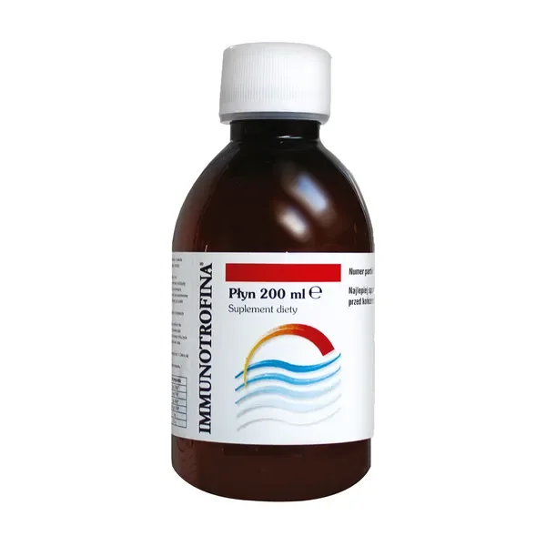Beta-glukan + L-arginina + witaminy B + jod syrop 200ml [Immunotrofina] - Immunotrofina