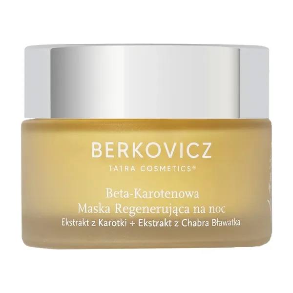 Beta-karotenowa maska regenerująca na noc 50ml [Berkovicz] - Berkovicz