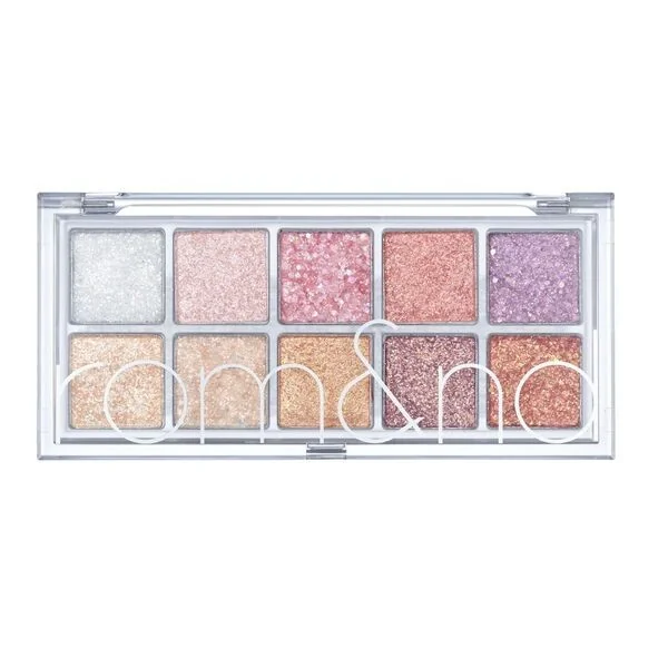 Better Than Palette paleta cieni do powiek 00 Light & Glitter Garden 7,5 g [Rom&nd] - Rom&nd