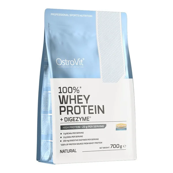 Białko serwatkowe 100% Whey Protein + Digezyme 700g [OstroVit] - OstroVit