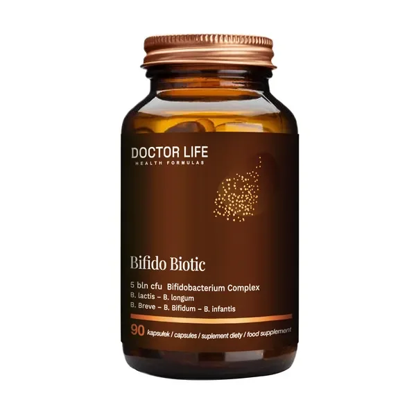 Bifido Biotic 5 mld CFU 90 kapsułek [DoctorLife] - DoctorLife