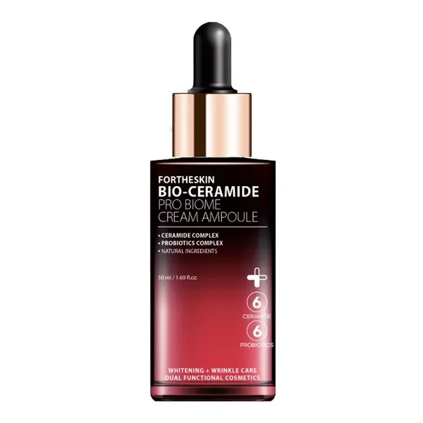Bio-Ceramide Nawilżająca ampułka kremowa z ceramidami 50ml [Fortheskin] - Fortheskin