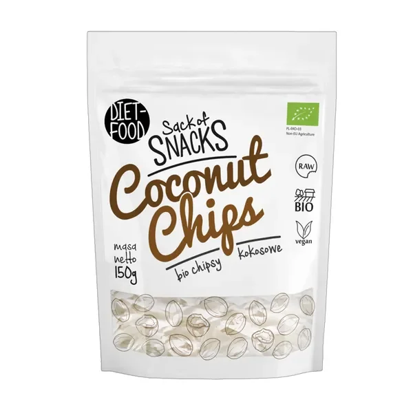 Bio Chipsy Kokosowe 150g [Diet-Food] - Diet-Food