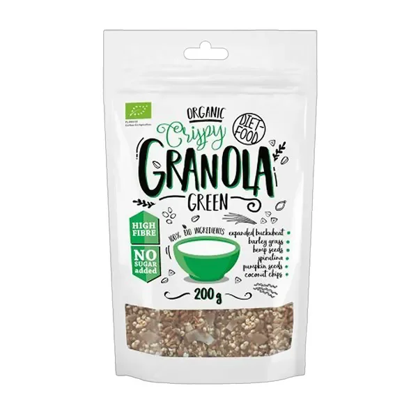 Bio Granola Zielona 200g [Diet-Food] - Diet-Food