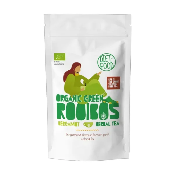 Bio Herbata Zielony Rooibos z Bergamotką 100g [Diet-Food] - Diet-Food