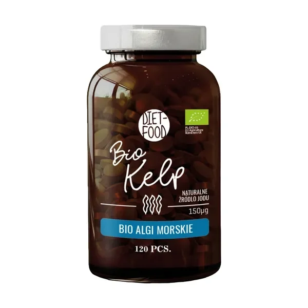 Bio Kelp 150 µg jodu 120 tabletek [Diet-Food] - Diet-Food