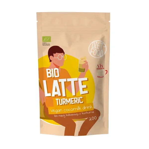 Bio Latte z Kurkumą 200g [Diet-Food] - Diet-Food