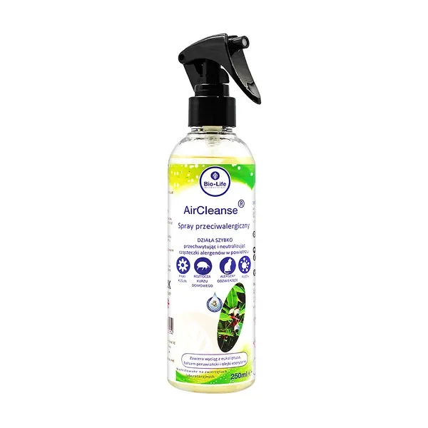 Bio-Life AirCleanse antyalergiczny spray do powietrza 250 ml - BIO-LIFE
