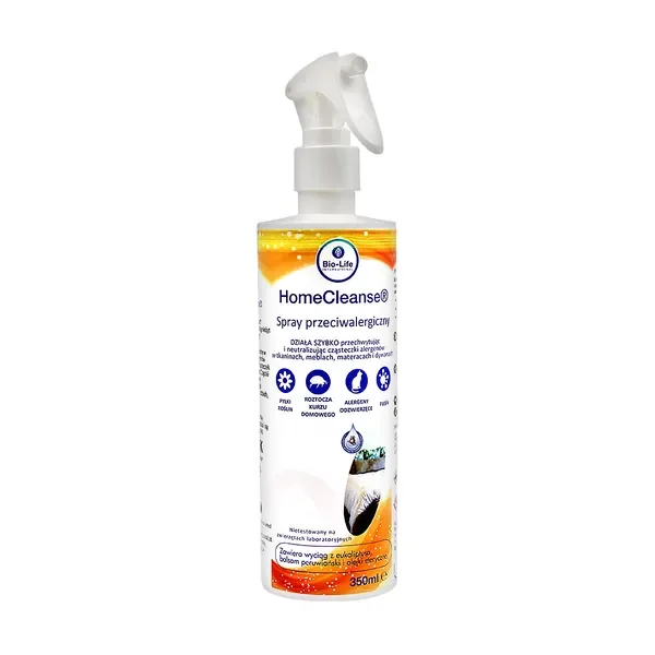 Bio-Life HomeCleanse antyalergiczny spray do obić i tkanin 350 ml [BIO-LIFE] - BIO-LIFE