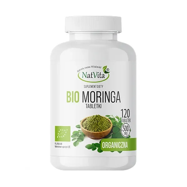 Bio Moringa 1500 mg 120 tabletek [NatVita] - NatVita