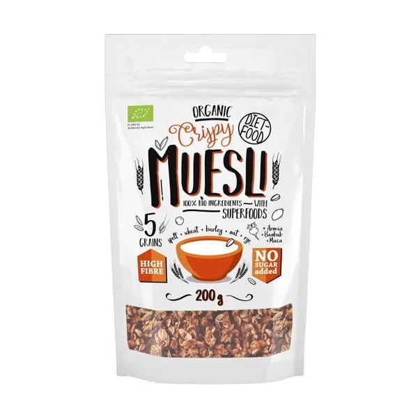 Bio Musli Crunch z Superfood 200g [Diet-Food] - Diet-Food