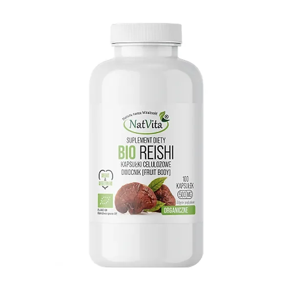 Bio Reishi 1000 mg 100 kapsułek [NatVita] - NatVita
