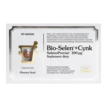 Bio-Selen + Cynk 100 µg + 15 mg 60 tabletek [PHARMA NORD] - PHARMA NORD