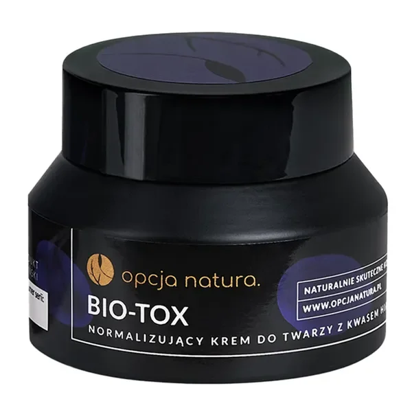 Bio-Tox normalizujący krem do twarzy z kwasem hialuronowym 50ml [Opcja Natura] - Opcja Natura
