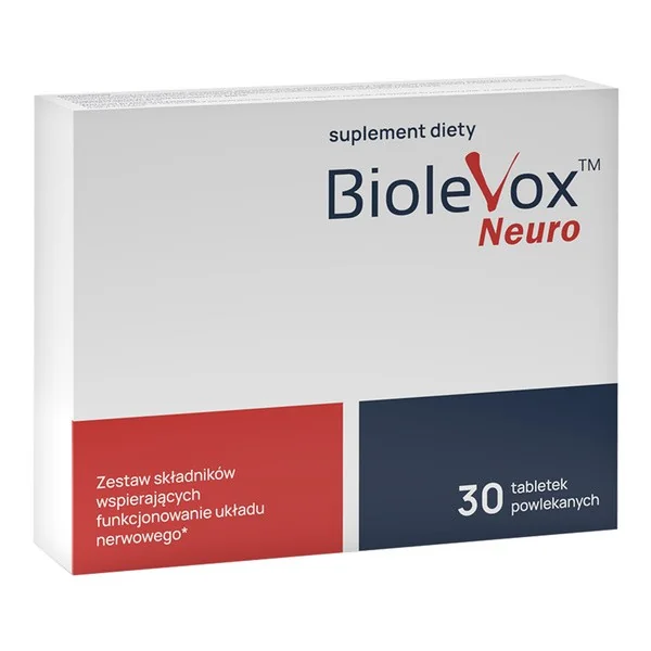 Biolevox Neuro Witaminy B + Monofosforan urydyny 30 tabletek [Biolevox] - Biolevox