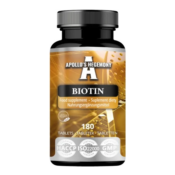 Biotyna 2500 µg 180 tabletek [Apollo's Hegemony] - Apollo's Hegemony