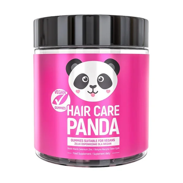 Biotyna 2500 µg 60 żelek [Hair Care Panda] - Hair Care Panda