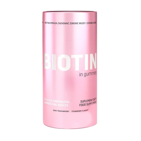 Biotyna 2500 µg 60 żelek [Noble Health] - Noble Health