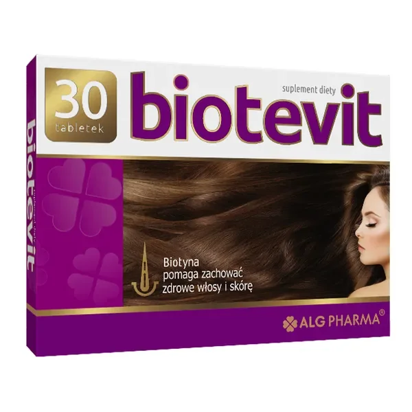 Biotyna 5000 µg 30 tabletek [Alg Pharma] - Alg Pharma