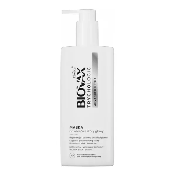 Biovax Trychologic Advanced Detox maska 200 ml - Biovax