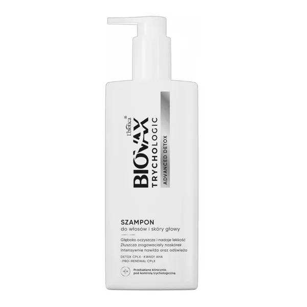 Biovax Trychologic Advanced Detox szampon 200ml - Biovax