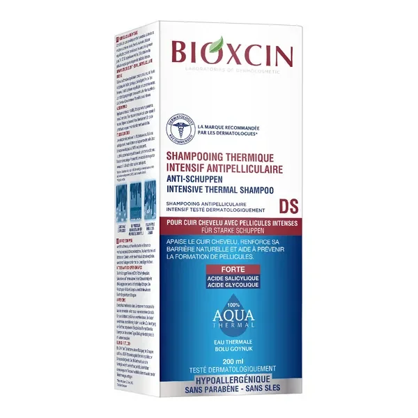 Bioxcin Aqua Thermal DS intensywny szampon przeciwłupieżowy 200 ml - Bioxcin